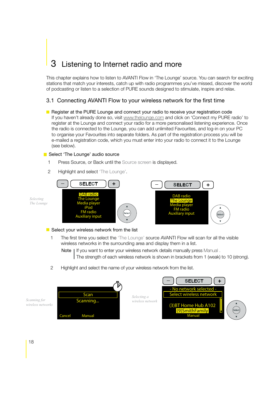 Pure Avanti Flow - User Guide User Manual | Page 18 / 47