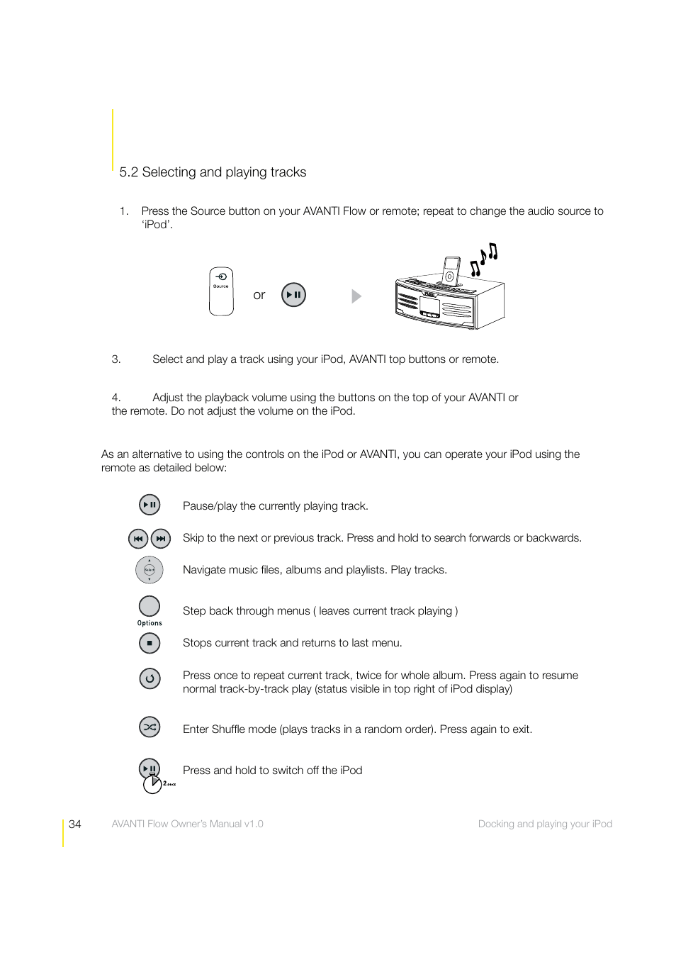 Pure Avanti Flow - User Guide User Manual | Page 34 / 47