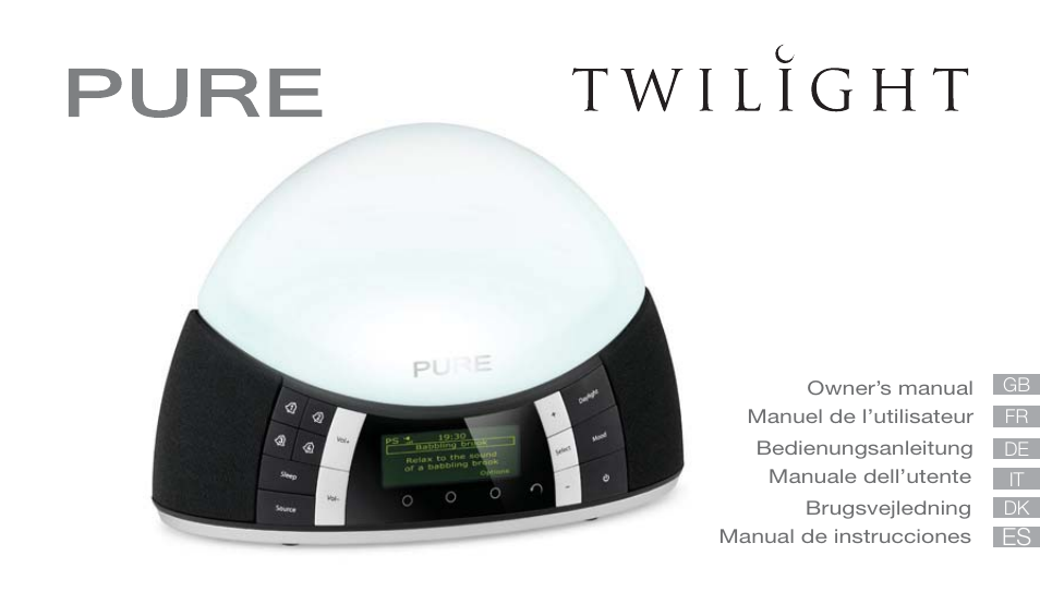 Pure Twilight User Manual | 160 pages