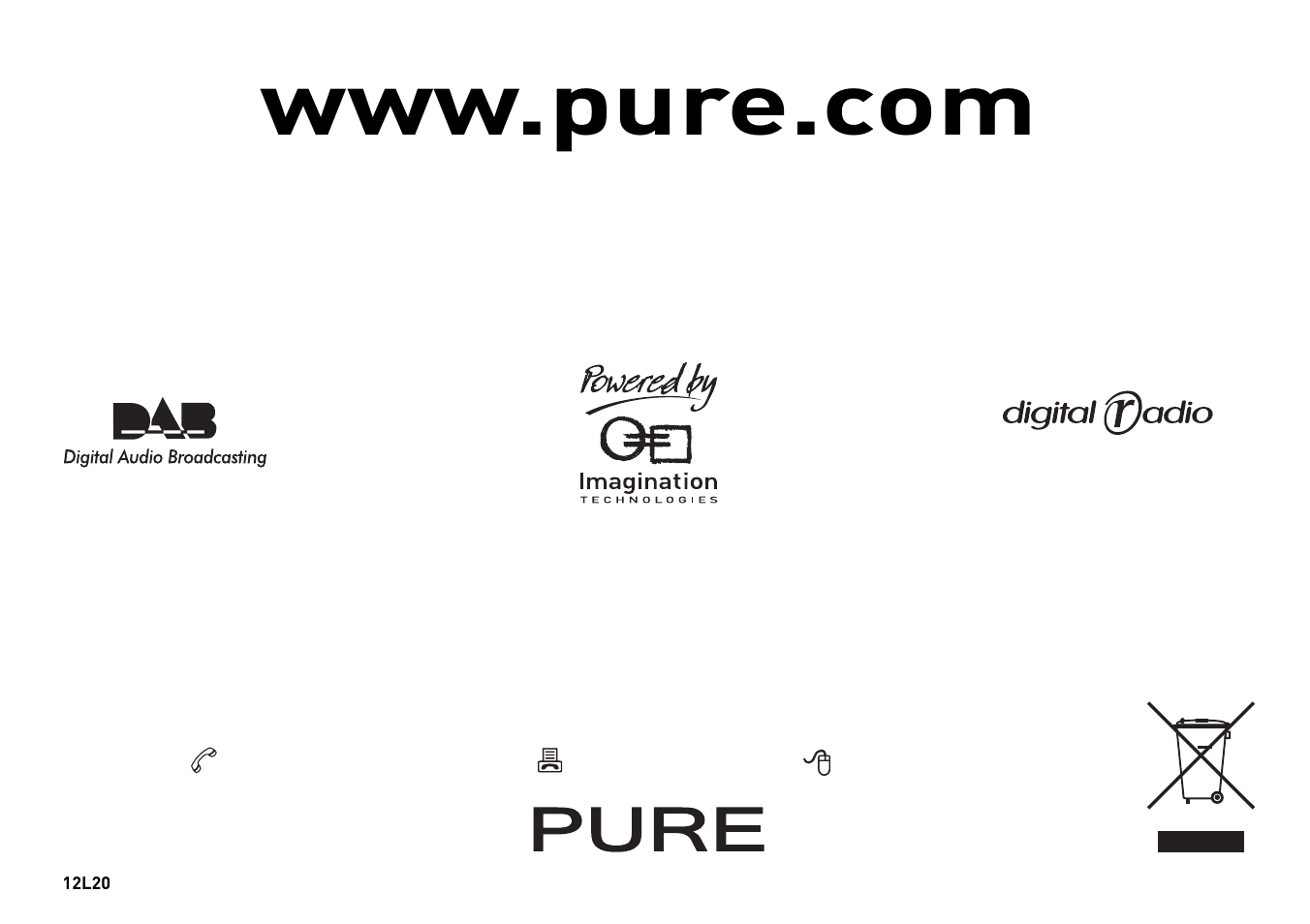 Pure Tempus-1XT - User Guide User Manual | Page 12 / 12