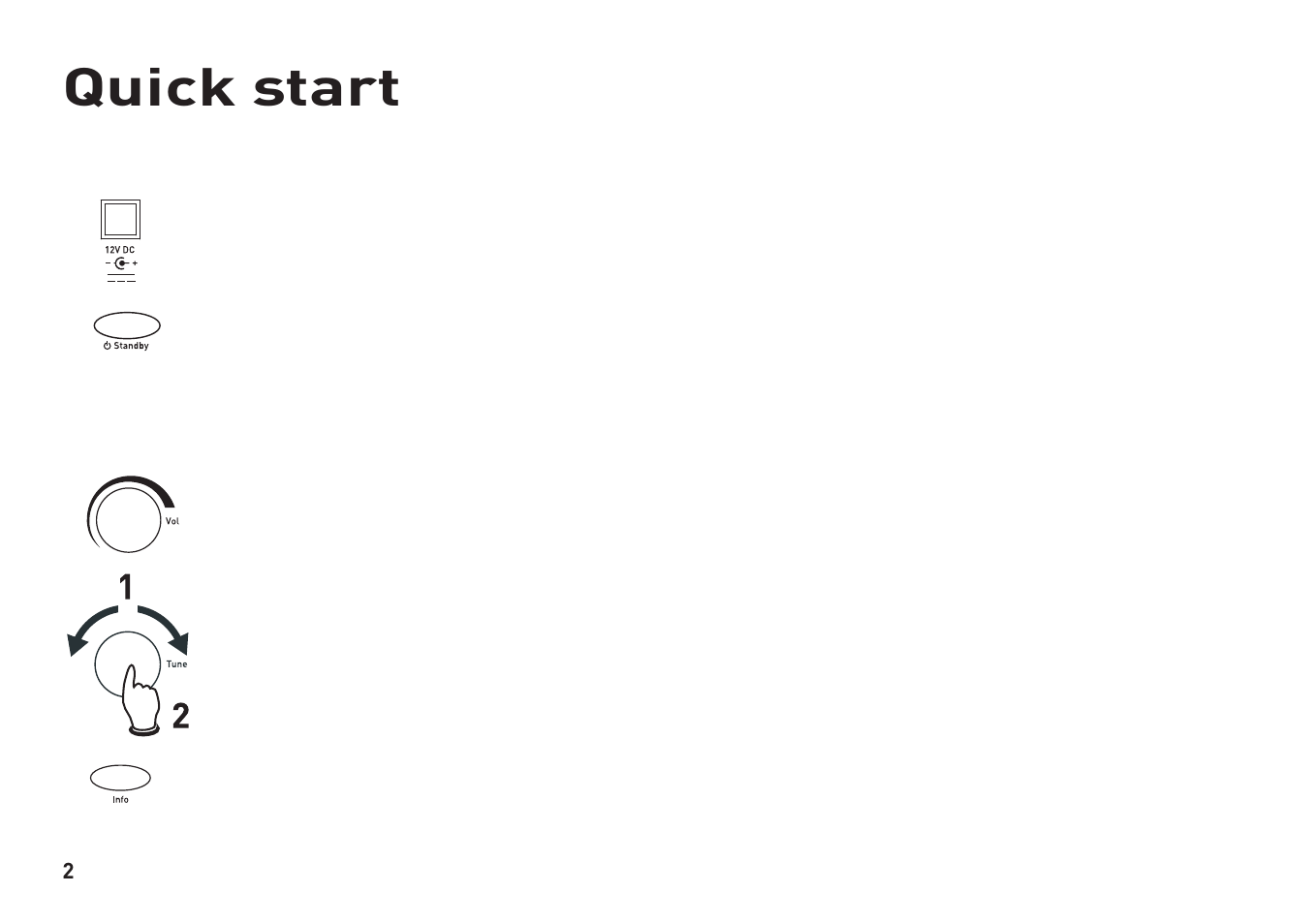Quick start | Pure Tempus-1 User Manual | Page 4 / 12