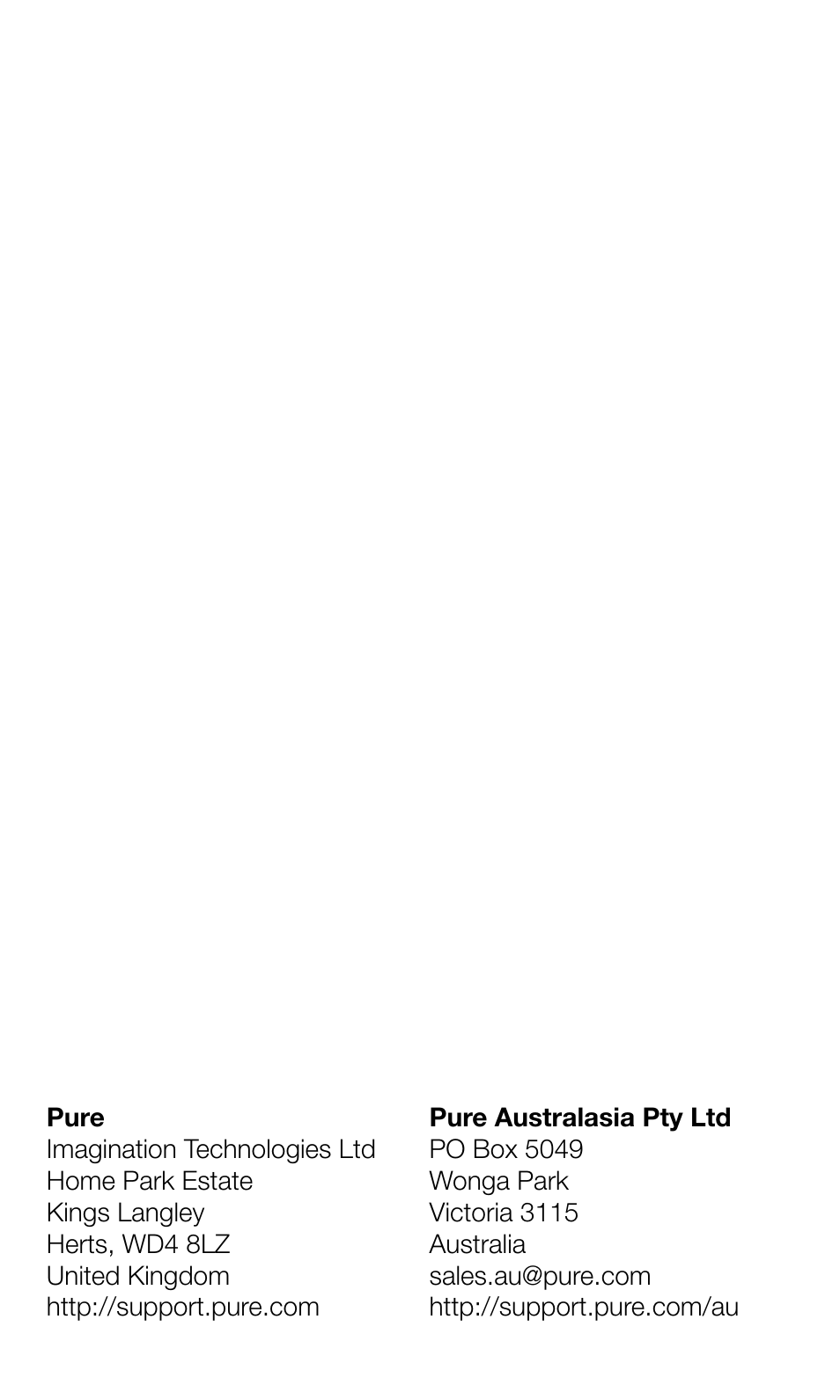 Pure Siesta Mi Series 2 User Manual | Page 19 / 20