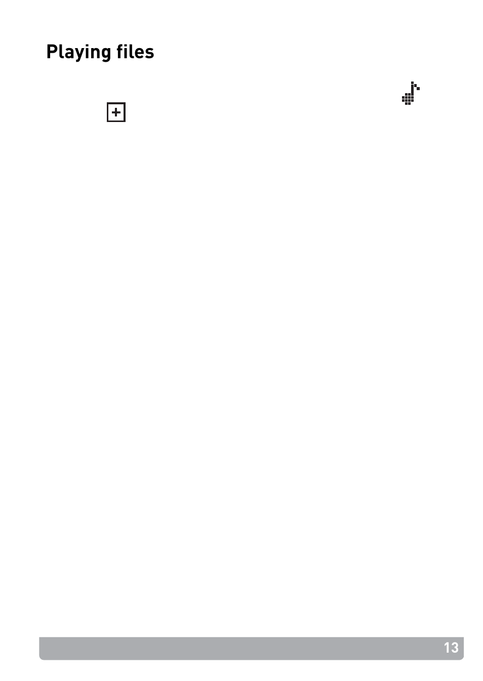 Playing files | Pure PocketDAB 2000 - User Guide User Manual | Page 16 / 31
