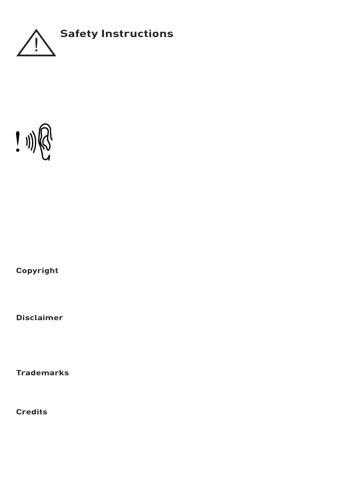 Safety instructions | Pure PocketDAB 1000 User Manual | Page 2 / 24