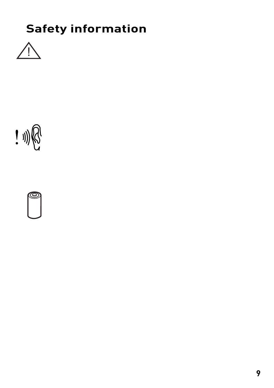 Safety information | Pure MOVE User Manual | Page 11 / 14
