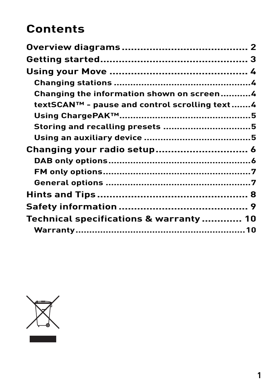 Pure MOVE User Manual | Page 3 / 14