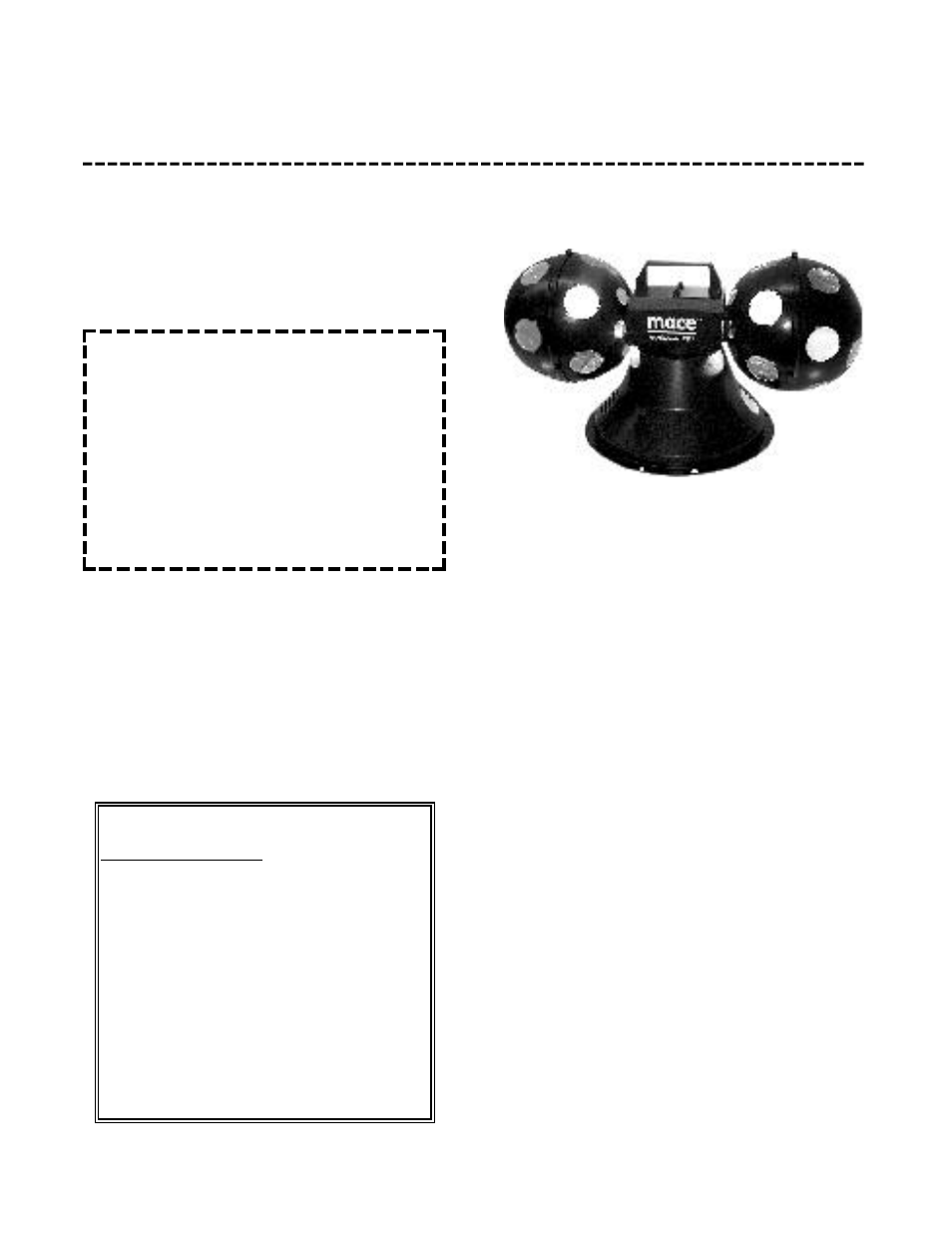 American DJ Mace User Manual | 1 page