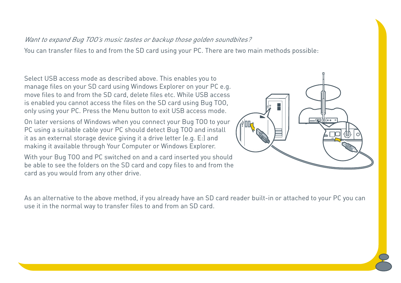 Pure BUG Too User Manual | Page 31 / 44