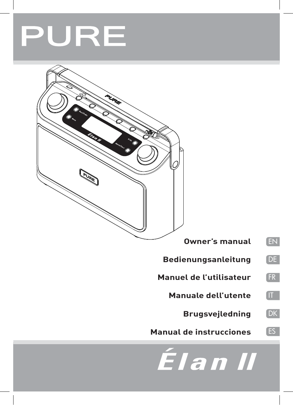 Pure Elan 2 User Manual | 76 pages