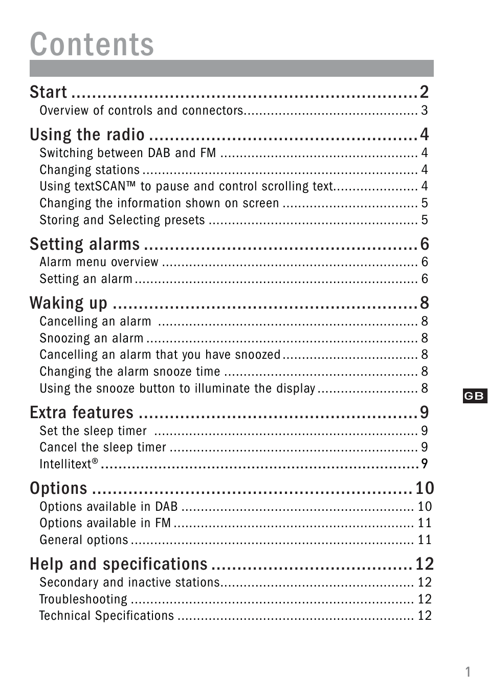 Pure Chronos II User Manual | Page 3 / 18