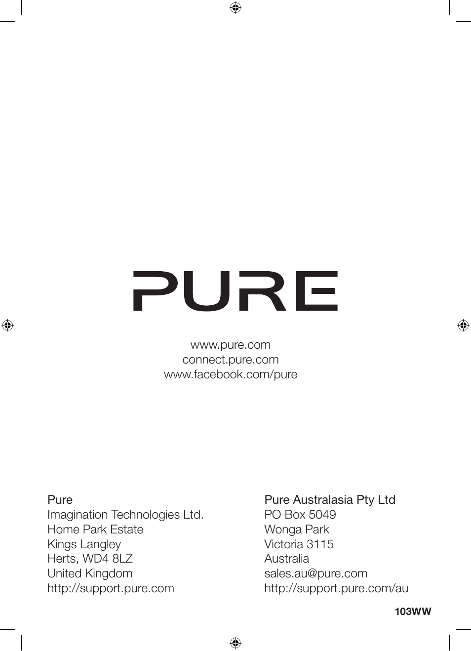 Pure Chronos CD Series 2 User Manual | Page 16 / 16