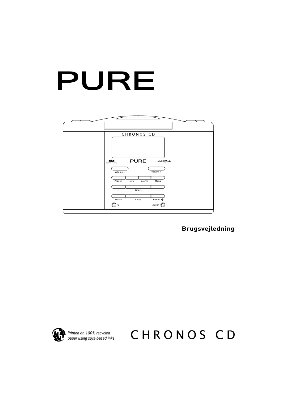 Pure Chronos CD User Manual | 16 pages