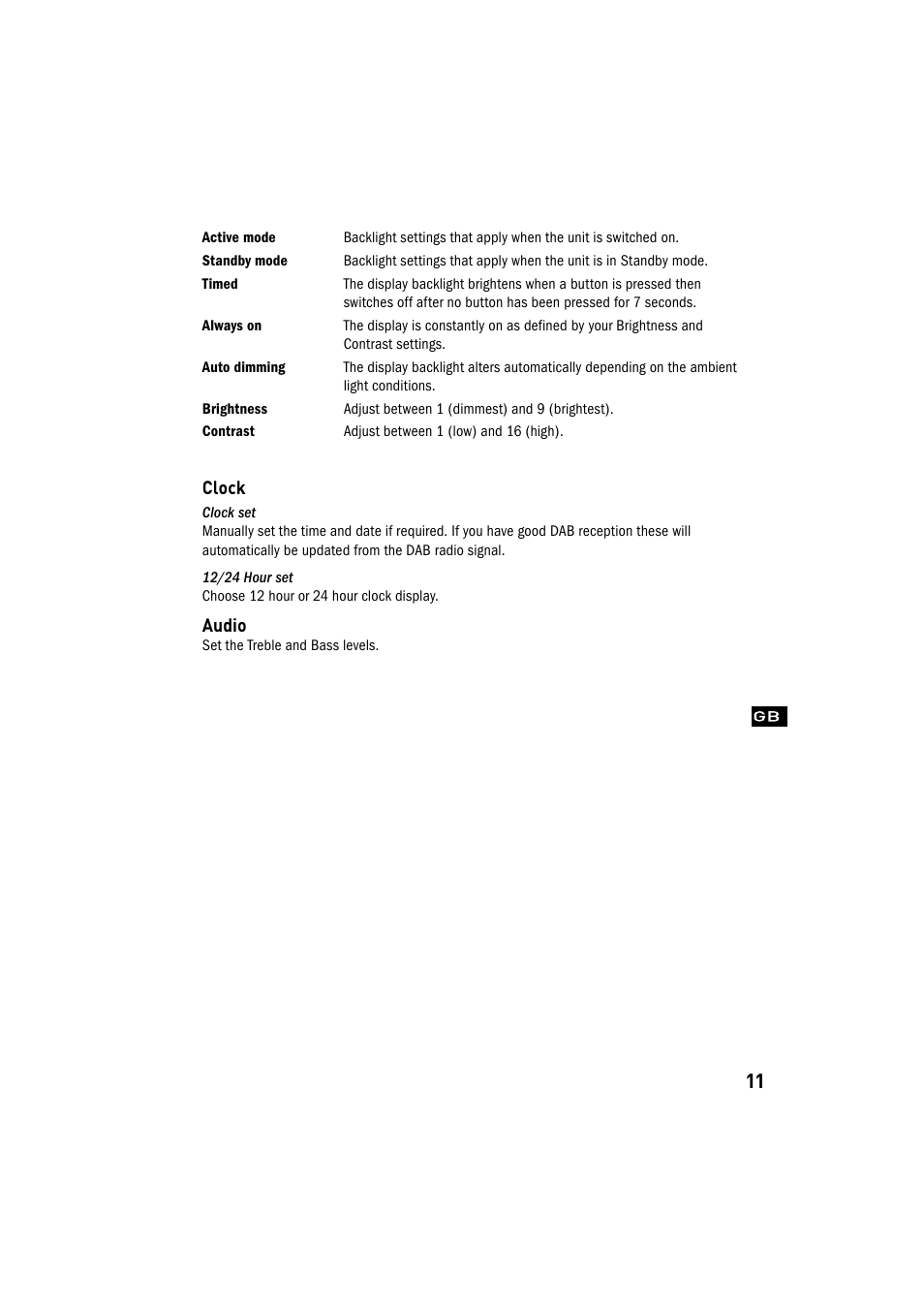 Pure Chronos CD User Manual | Page 13 / 16