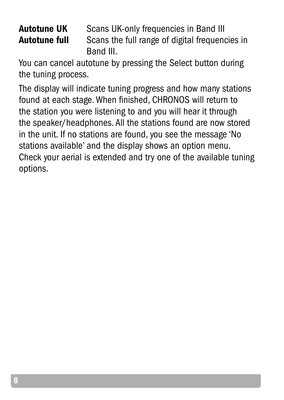 Pure Chronos - User Guide User Manual | Page 12 / 24