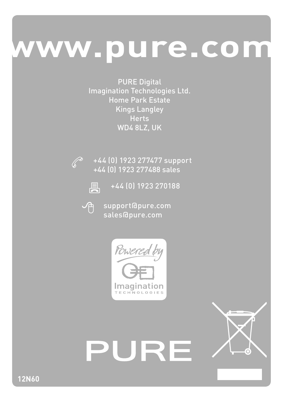 Pure Chronos - User Guide User Manual | Page 24 / 24