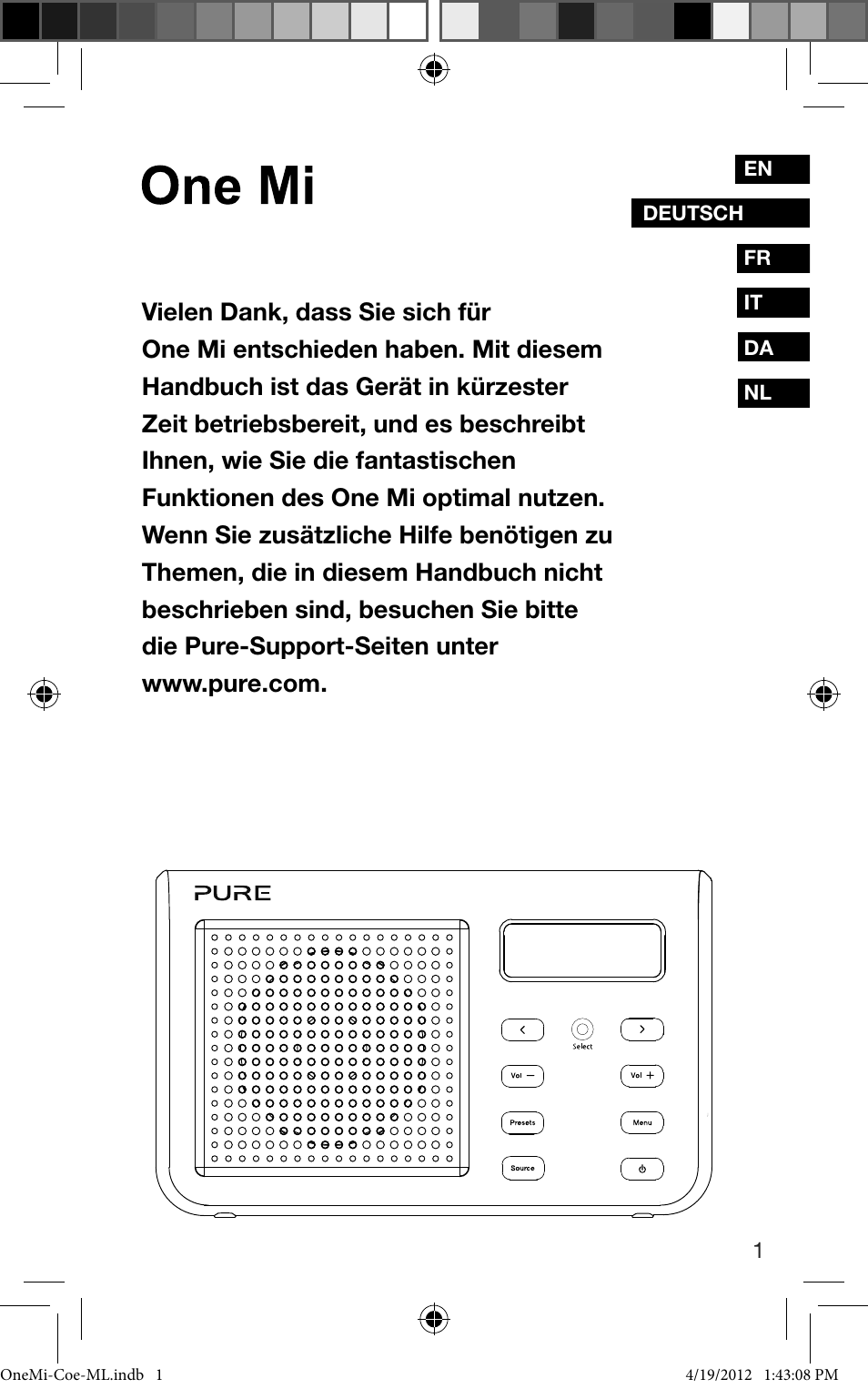 Pure ONE Mi User Manual | Page 19 / 92