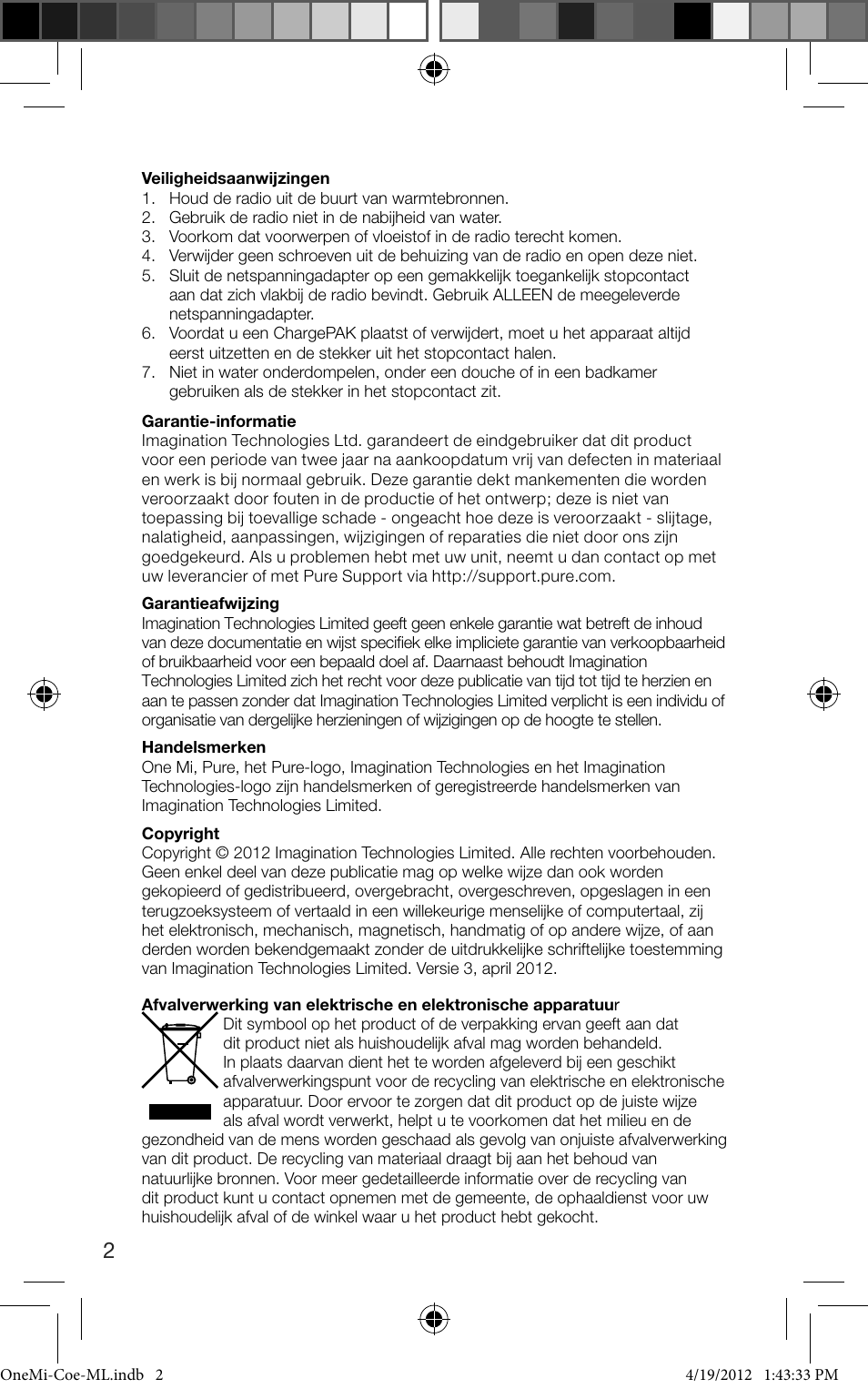 Pure ONE Mi User Manual | Page 76 / 92