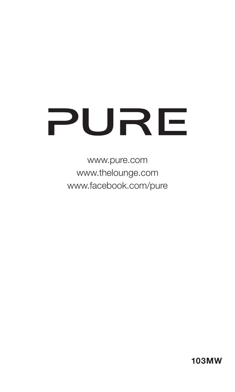 Pure ONE Mini/ONE Mini Series 2 - User Guide User Manual | Page 16 / 16