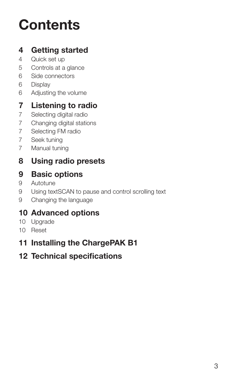 Pure ONE Mini/ONE Mini Series 2 - User Guide User Manual | Page 5 / 16