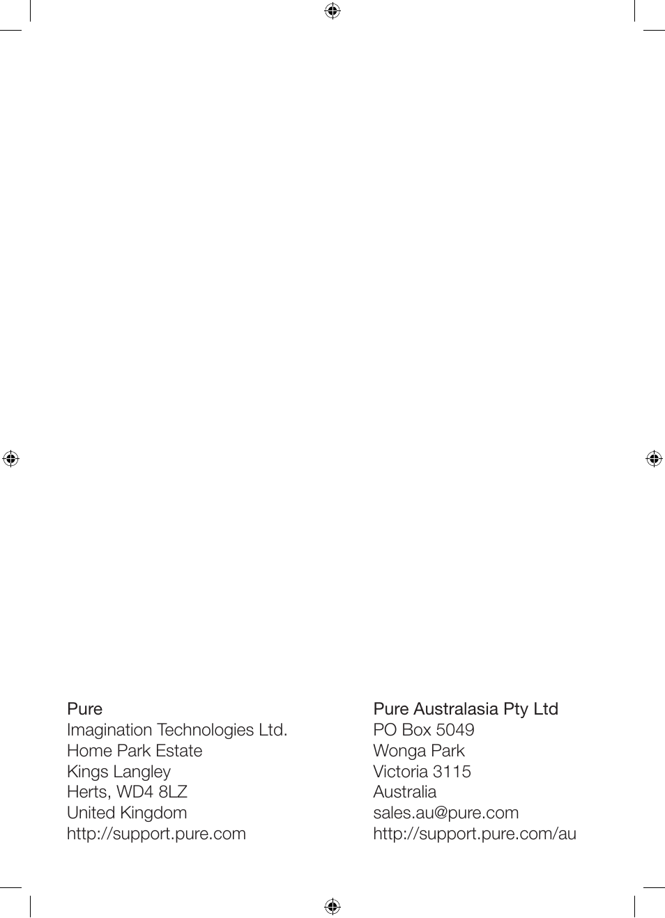 Pure ONE Classic Series 2 User Manual | Page 19 / 20