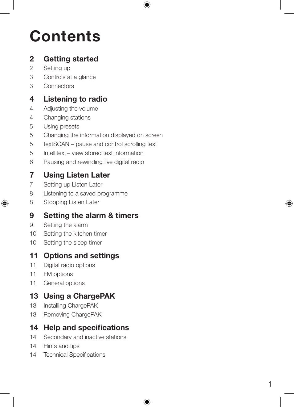 Pure ONE Classic Series 2 User Manual | Page 5 / 20