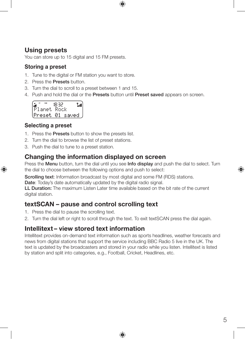 Pure ONE Classic Series 2 User Manual | Page 9 / 20