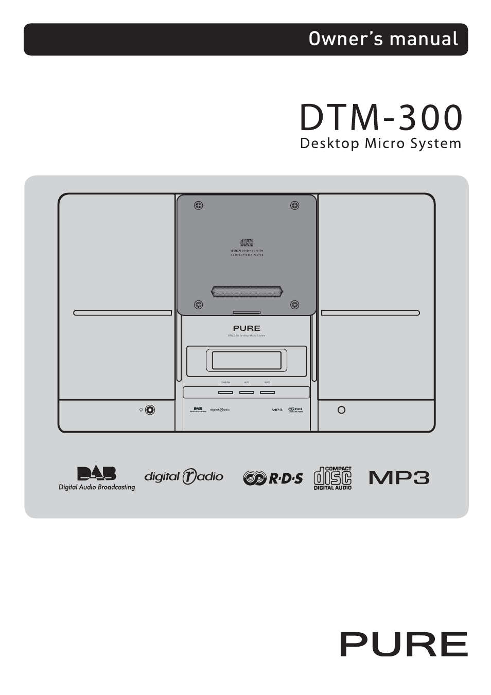 Pure DTM-300 - User Guide User Manual | 16 pages