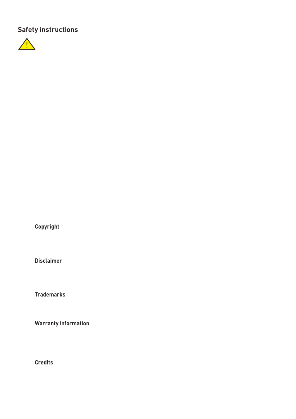Safety instructions | Pure DTM-300 - User Guide User Manual | Page 2 / 16