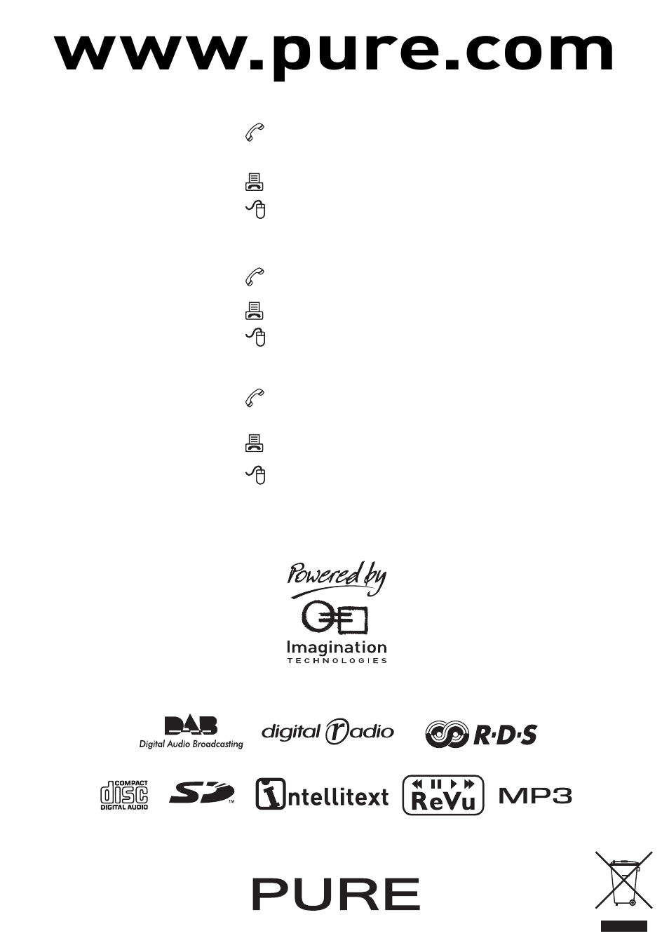 Pure DMX-60 User Manual | Page 20 / 20