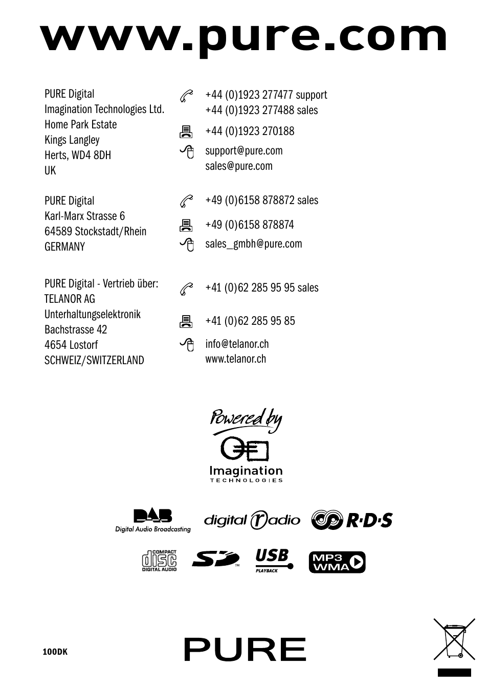 Pure DMX-25 User Manual | Page 14 / 14