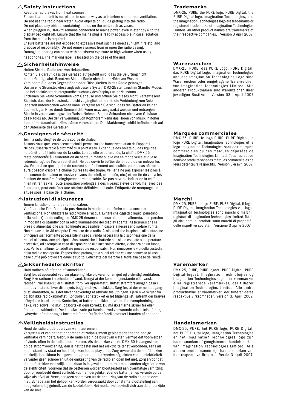 Pure DMX-25 User Manual | Page 2 / 14