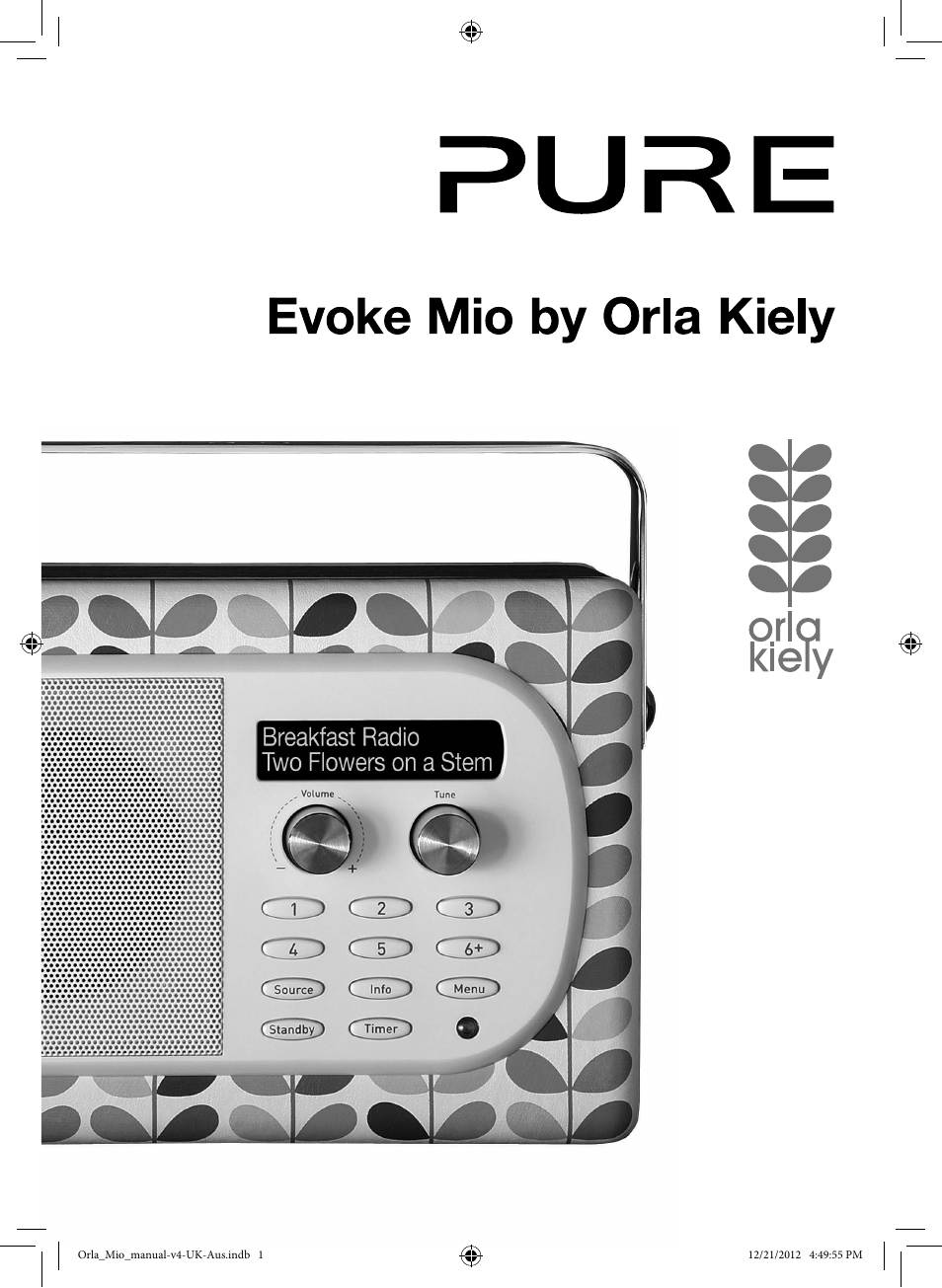 Pure Orla Kiely User Manual | 22 pages