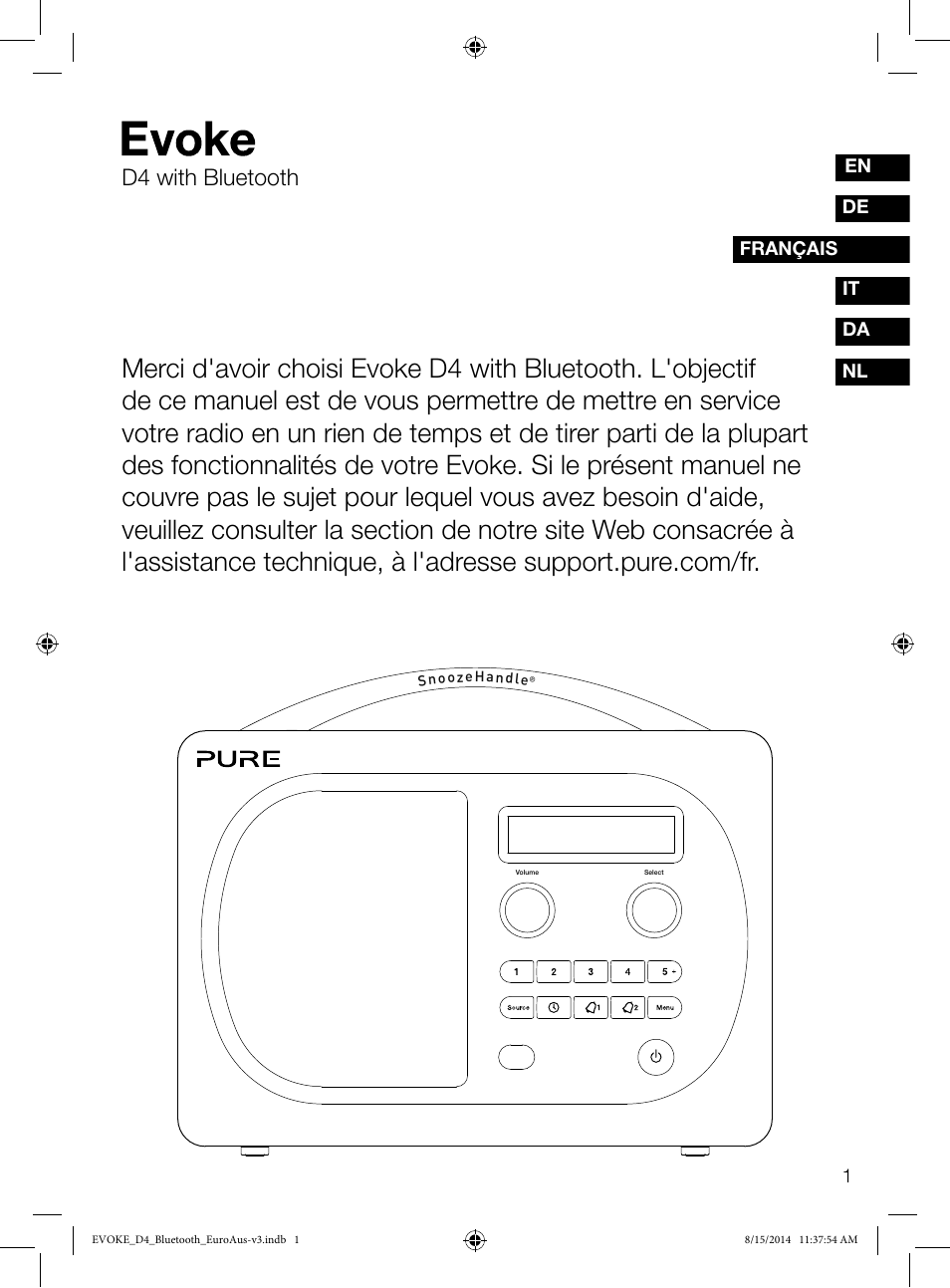 D4 with bluetooth | Pure Evoke D4 with Bluetooth User Manual | Page 47 / 136