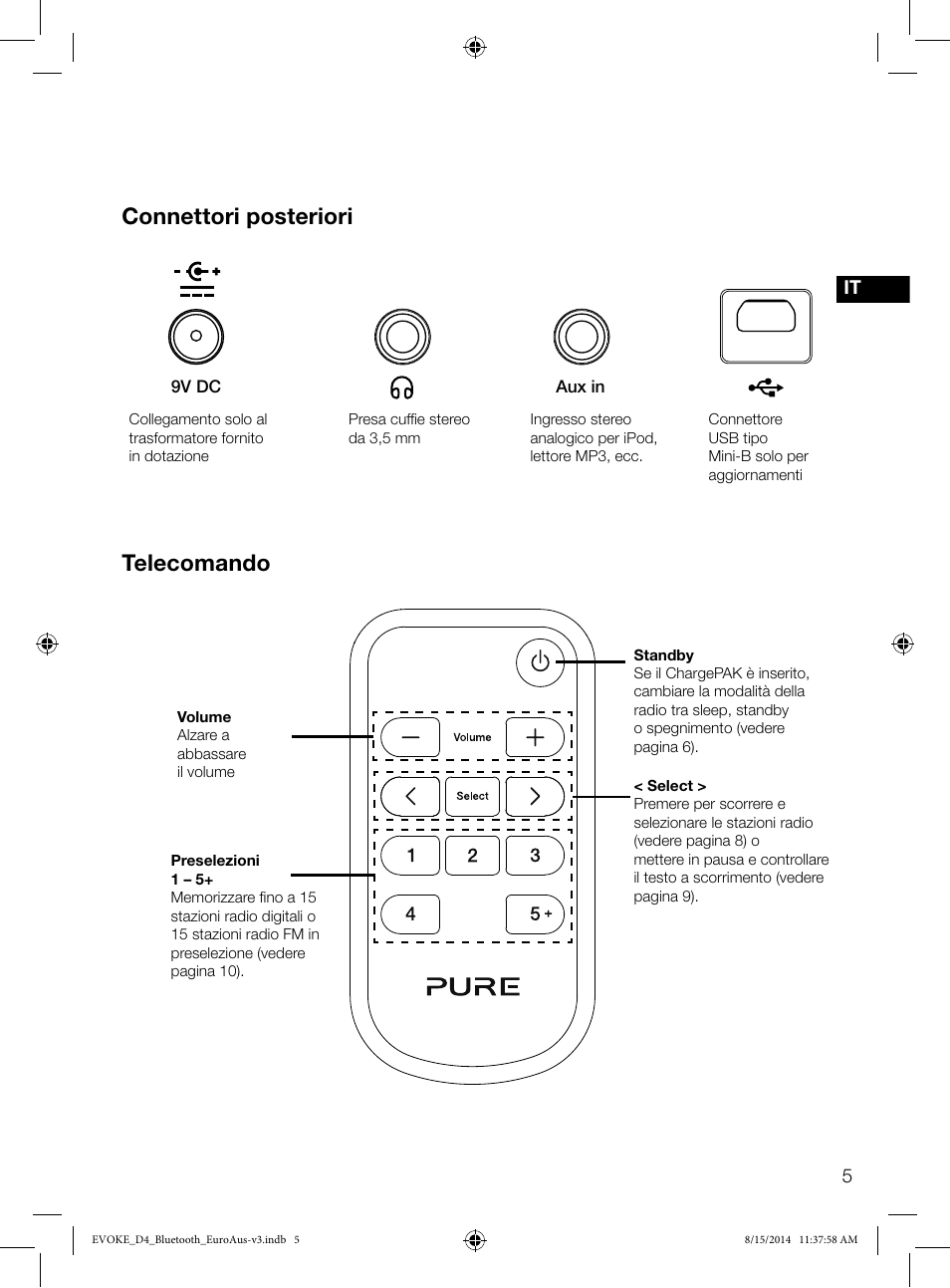 Evoke | Pure Evoke D4 with Bluetooth User Manual | Page 73 / 136
