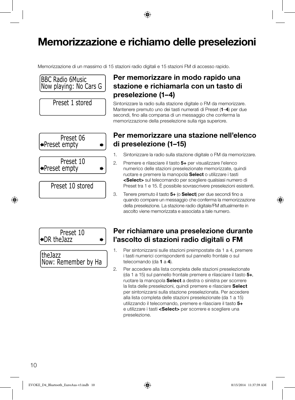 Pure Evoke D4 with Bluetooth User Manual | Page 78 / 136