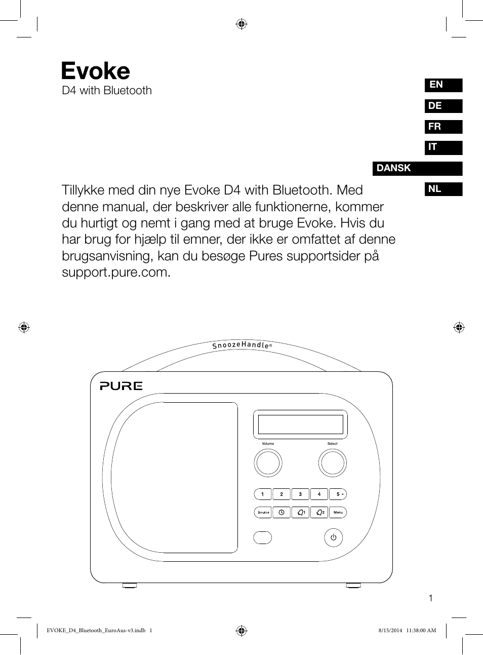 D4 with bluetooth | Pure Evoke D4 with Bluetooth User Manual | Page 91 / 136
