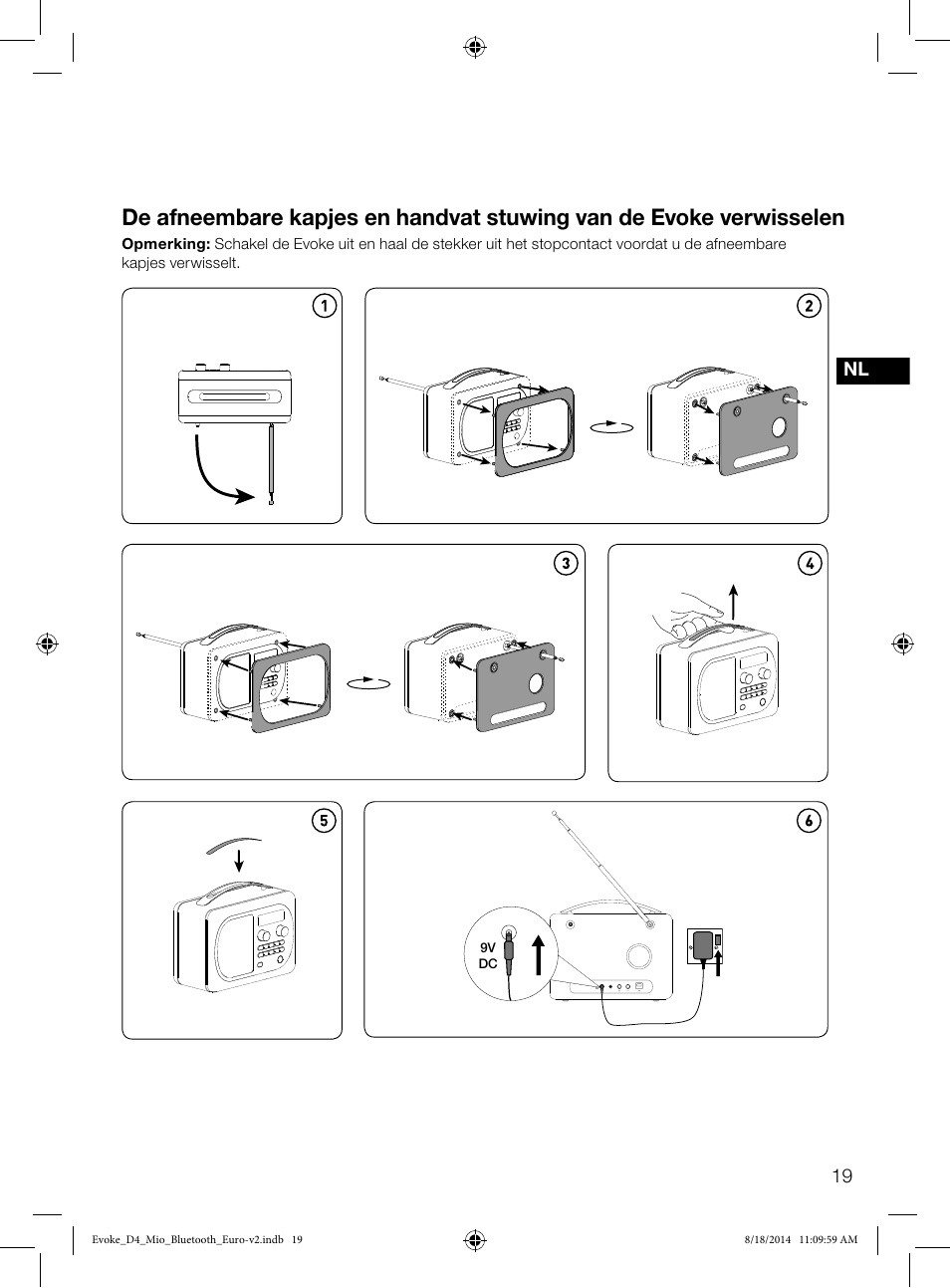 Pure Evoke D4 Mio with Bluetooth User Manual | Page 109 / 116