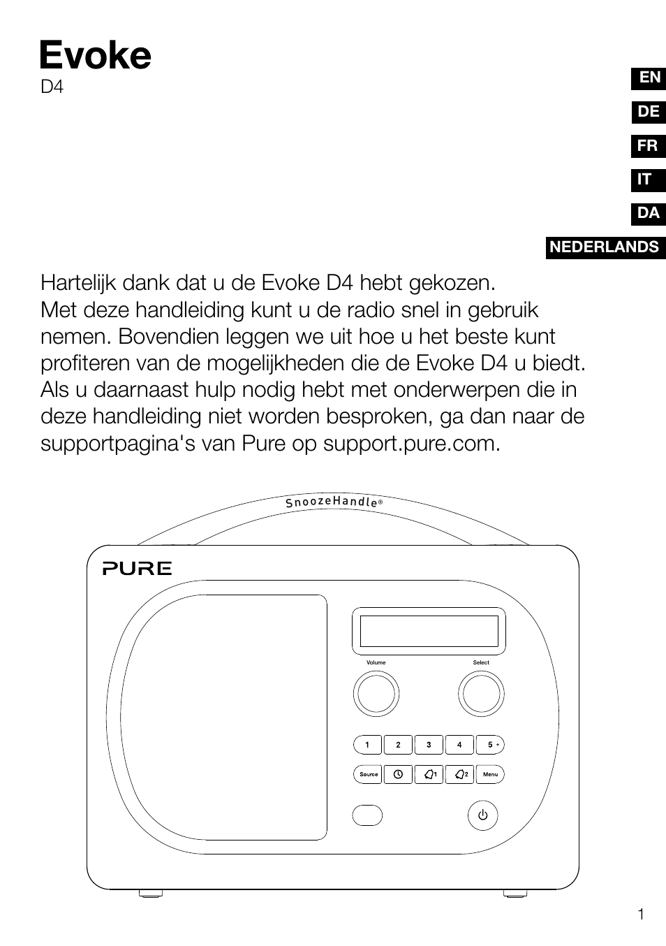 Pure Evoke D4 User Manual | Page 103 / 124