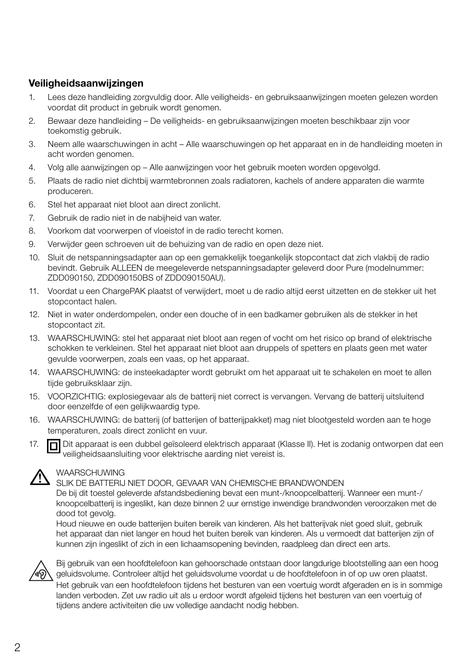 Pure Evoke D4 User Manual | Page 104 / 124