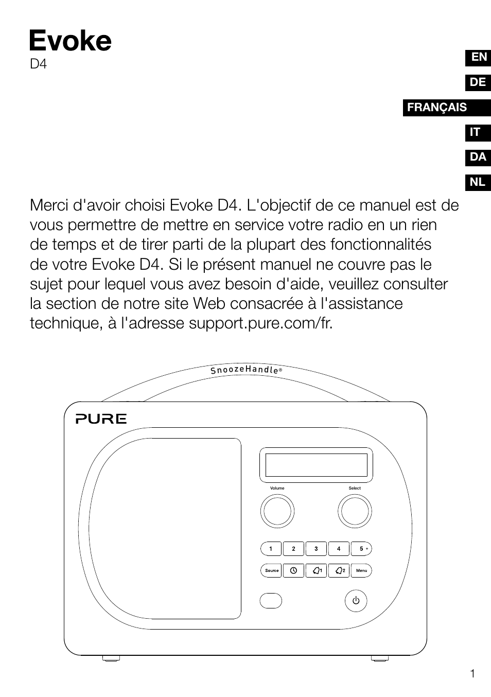 Pure Evoke D4 User Manual | Page 43 / 124