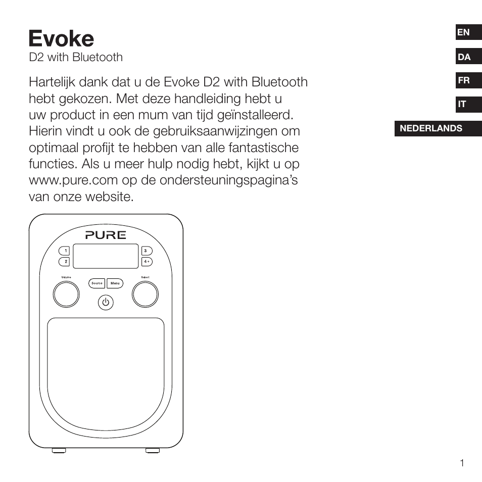 D2 with bluetooth | Pure Evoke D2 with Bluetooth User Manual | Page 77 / 96