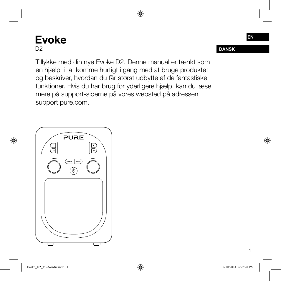 Pure Evoke D2 User Manual | Page 19 / 36