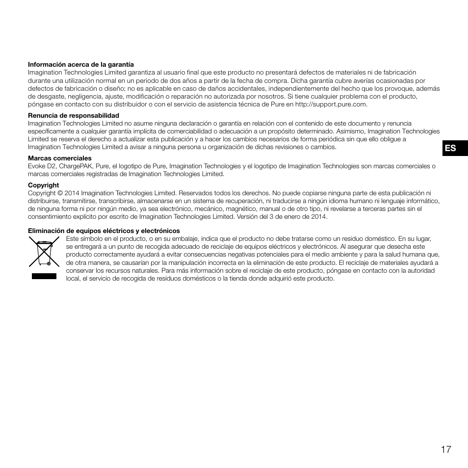 Pure Evoke D2 User Manual | Page 101 / 104