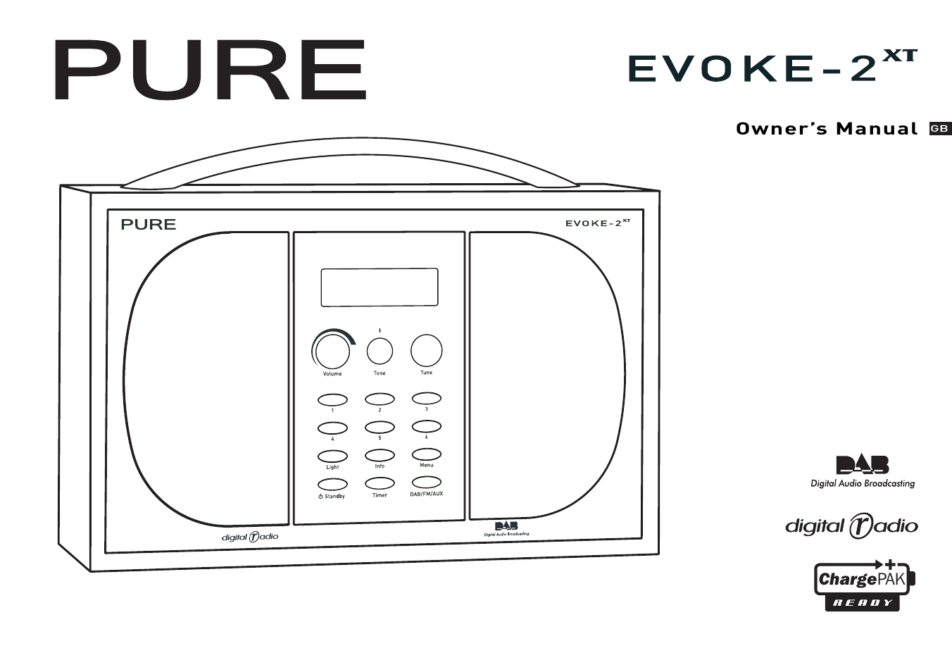 Pure Evoke-2XT - User Guide User Manual | 21 pages