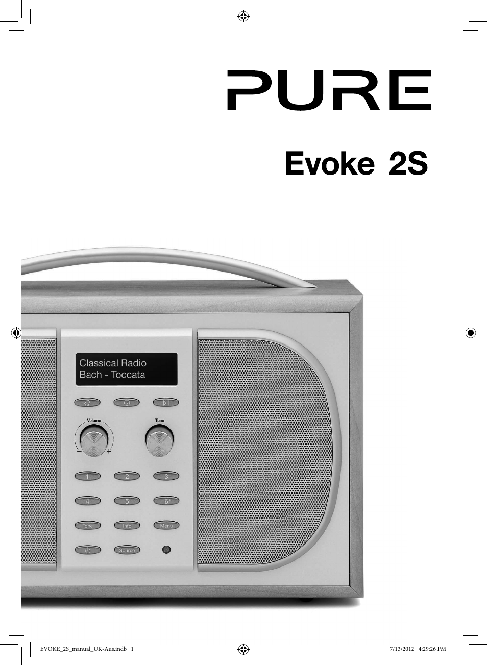 Pure Evoke-2S User Manual | 20 pages