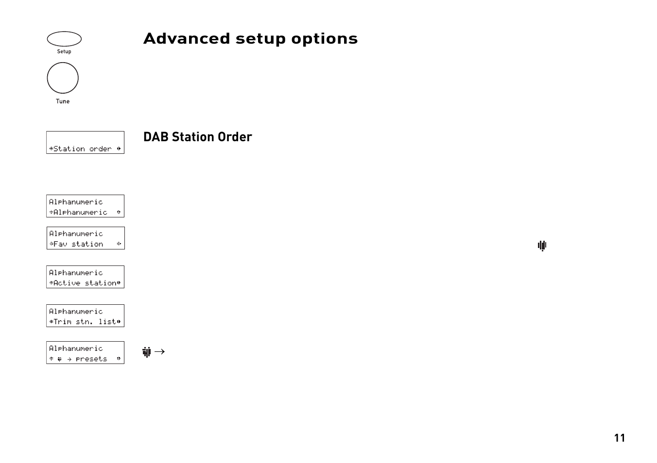 Advanced setup options | Pure Evoke-2 User Manual | Page 14 / 24