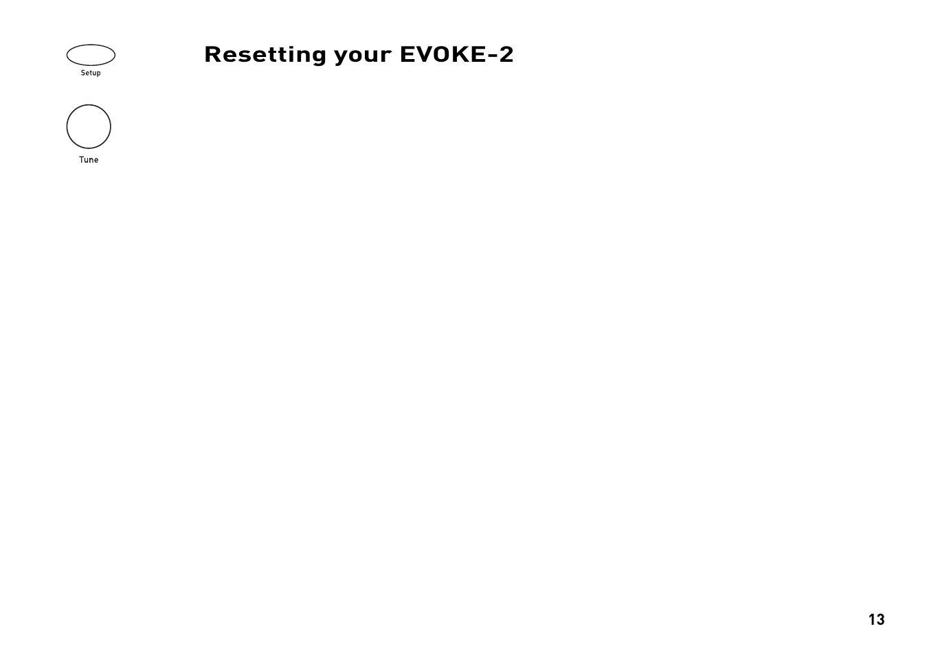 Resetting your evoke-2 | Pure Evoke-2 User Manual | Page 16 / 24