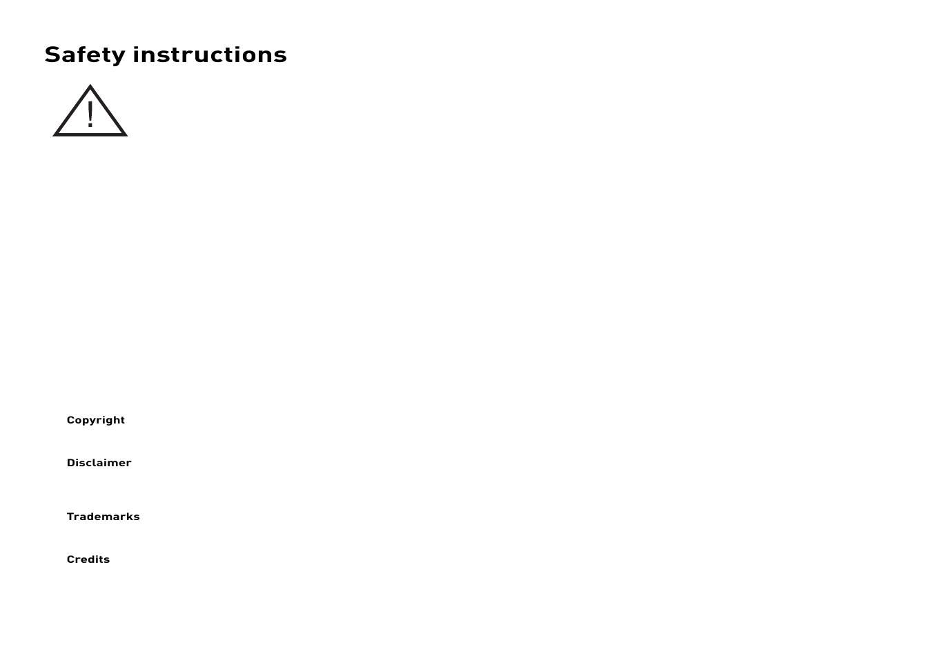 Safety instructions | Pure Evoke-2 User Manual | Page 2 / 24