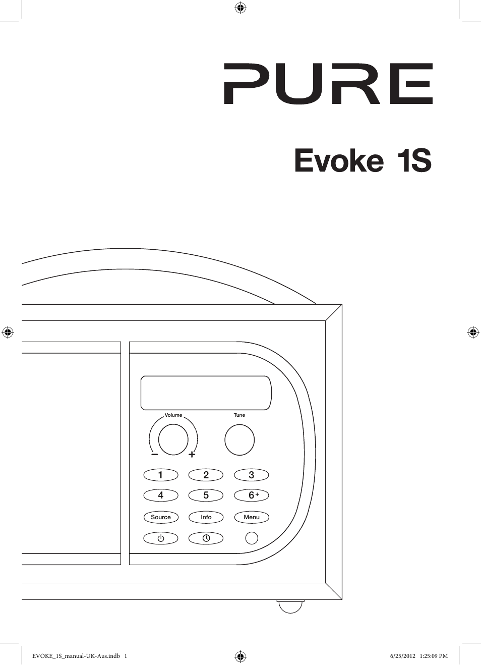 Pure Evoke-1S User Manual | 20 pages