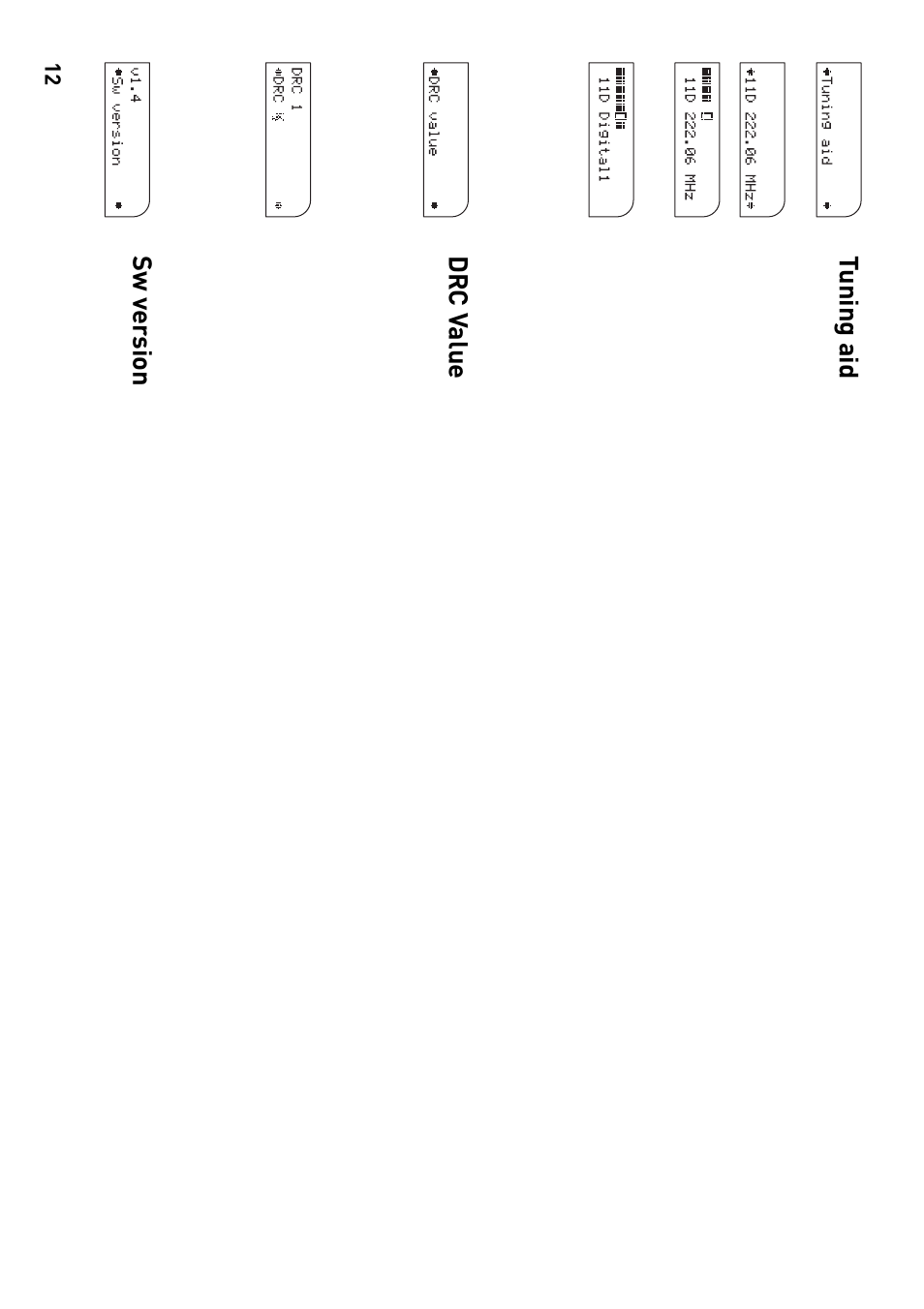 Tuning aid, Drc v alue | Pure Evoke-1 User Manual | Page 16 / 24